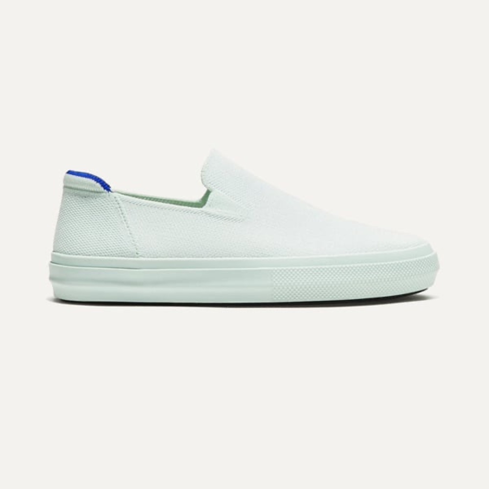 Rothy's City slip on aquamarine size 9.5 brand new